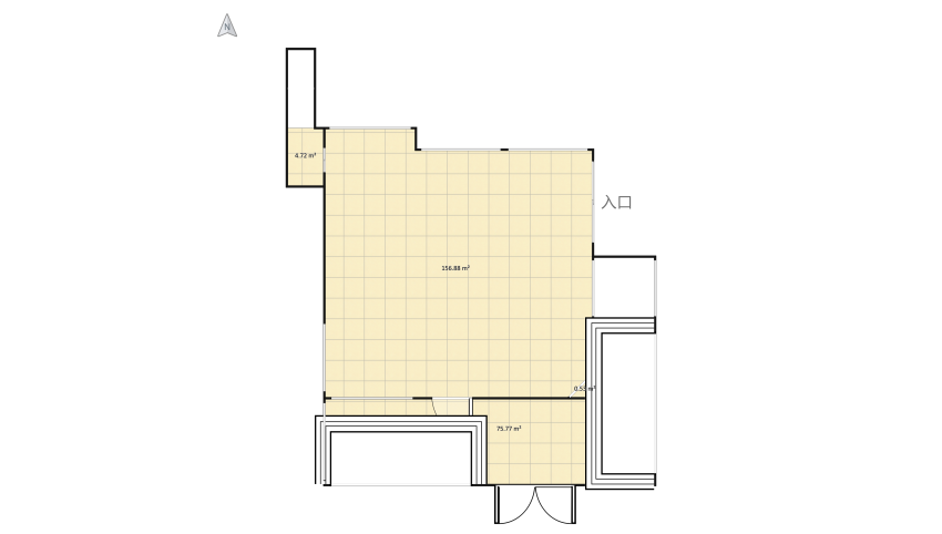#HSDA2021Residential Unusual yellow floor plan 846.82