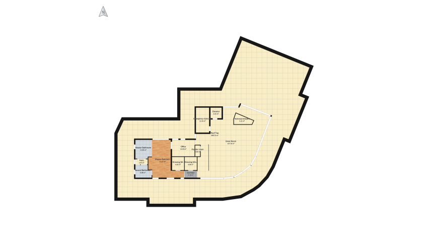 [ ROOFTOP AT SUNSET ] floor plan 997.07
