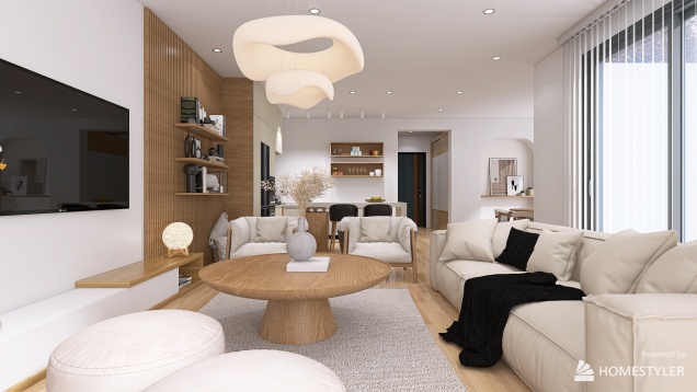 Scandinavian style apartment