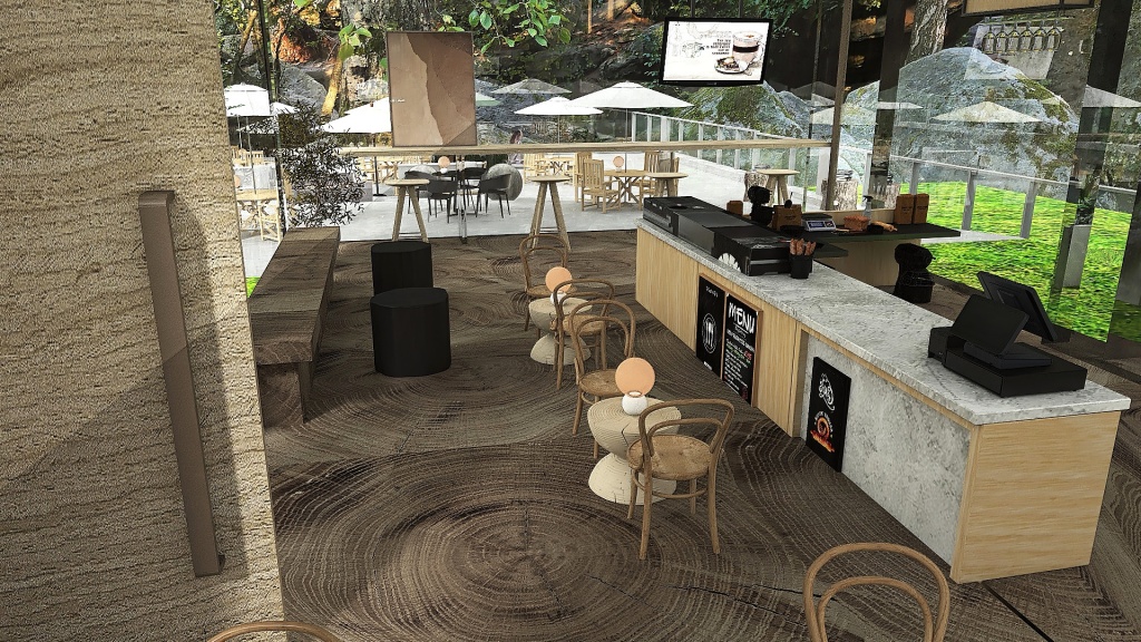 #CafeContest DeepForest 3d design renderings