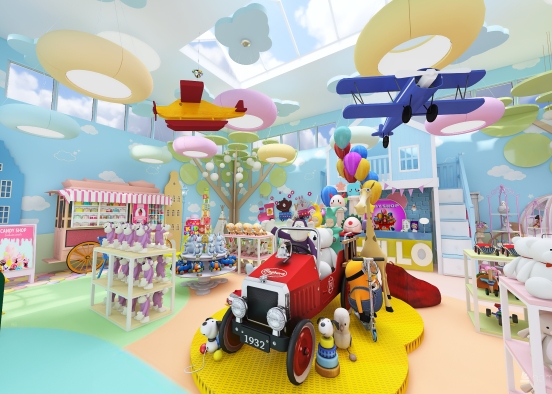 ＂The TOY SHOP＂ デザインレンダー