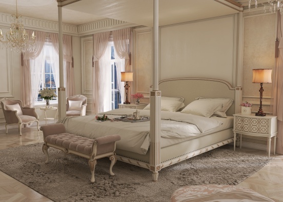 Suite hotel de lujo en París Design Rendering
