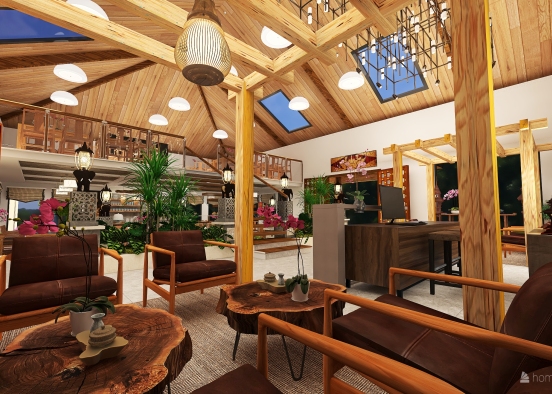Balay De Toril Resort Villa Design Rendering